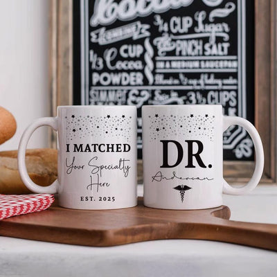 Personalized I Matched Coffee Mug