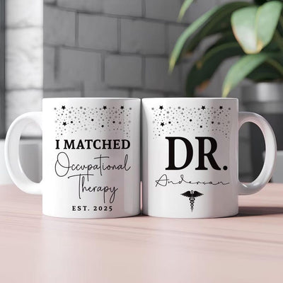 Personalized I Matched Coffee Mug