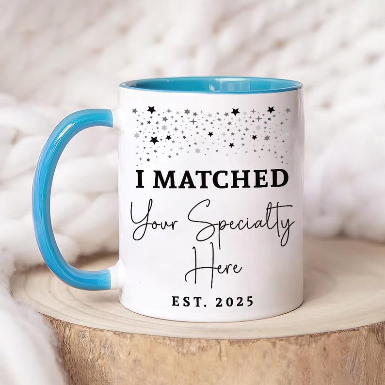 Personalized I Matched Coffee Mug
