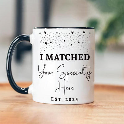 Personalized I Matched Coffee Mug